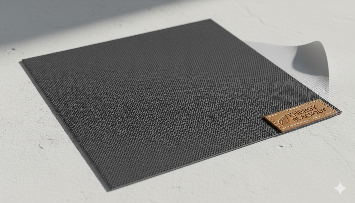 Energy-efficient blackout fabric